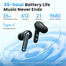 Haylou Mori Pro 43dB ANC With Ultra-low latency Earbuds- Black image