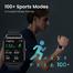 Haylou RS4 Plus Retina Amoled FHD Screen Smart Watch With spO2 Black image