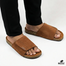 Hazzle Bridgestone Brown Suede Leather Sandal Premium Stylish Design image