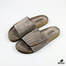 Hazzle Bridgestone Gray Suede Leather Sandal Premium Stylish Design image