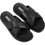 Hazzle Comfort Cross Black Leather Sandal image