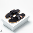 Hazzle Divine Khadims Leather Sandal Premium Comfort Design image