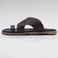 Hazzle Hersh Chocolate Premium Leather Sandal Stylish And Comfortable Design image