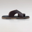 Hazzle Hersh Chocolate Premium Leather Sandal Stylish And Comfortable Design image