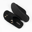 Hazzle Premium Suede Sandal Double Belt Black Stylish Design image