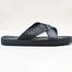Hazzle Texas Black Imported Leather Sandal Premium Quality Design image