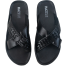 Hazzle Texas Black Imported Leather Sandal Premium Quality Design image
