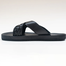 Hazzle Texas Black Imported Leather Sandal Premium Quality Design image