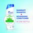 Head And Shoulders 2 - in -1 Cool Menthol Anti Dandruff Shampoo Conditioner for Women And Men, 340 ML image