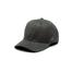 Head Gear Grey Super Suede Curved Visor Cap image