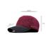 Head Gear Red Wine Grey Dual Tone Cord Cap image