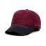 Head Gear Red Wine Grey Dual Tone Cord Cap image