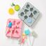 Heart Shape Silicon Cake Chocolate Jelly Making Mold image
