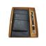 Hearts Leather Gift Set-B Black (Single Chamber) With Stylus Notebook FREE image