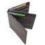 Hearts Leather Money Bag - Chocolate (Double Chamber) With Foiled Notebook FREE image