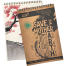 Hearts Natural Canvas Drawing Pad A5 - 120 GSM Handmade Paper image