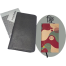 Heart's Single Chamber Mobile Wallet And Purse (Black) With Pocket Notebook Medium FREE image