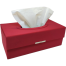 Heart's Tissue Paper Box-1Pc image