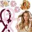Heatless Hair Curler Headband for Comfortable Overnight Curls, No Damage Silk Ribbon Rollers, Easy to Use Long Hair Styling image