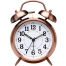 Heavy Copper Twin Bell Alarm Clock Explore The Bronze Perfect Kids' Bedroom image