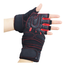 Heavy Fabric Open Padded Half Gym Gloves With Belt image