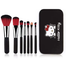 Hello Kitty Mini Makeup Brush Set -7Pcs - Combo image