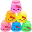 Hello Kitty Crystal DIY Non Toxic Interesting Mud Slime - 12 Pcs image