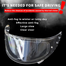 Helmet Anti Fog Waterproof Film Universal Economy 1 Pcs image