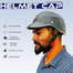 Helmet Cap Sports Safety Lightweight Soft Inner Hard Shell Washable Adjustable For Bikers Workers Random Colour 1Pcs image