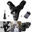 Helmet Chin Mount And Mobile Holder For Smartphone And Action Camera image