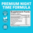 Herbtonics Night Time Burn Weight Supplement With Melatonin For Sleep And Metabolism 60 Vegan Capsules image