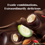 Hershey's Exotic Dark Californian Almonds Chocolate Guava And Mexican Chili Flavor 30 gm INDIAN image