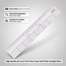High Quality 45 cm/17 inch Clear Scale Soft Plastic Straight Ruler image