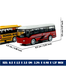 High Quality ABS Plastic Bus Toy Set Of 4, School Bus Toy Long-Distance Mini Toy Bus Pull Back Friction Powered Buses Vehicles For Boys And Girls Birthday Party (metal_bus_4pcs_jm907) Metal Bus image