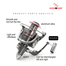 High Quality Full Metal Cup Spinning Casting Fishing Reel Serise YO- 5000 image