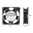 High Speed Heavy Duty 220V AC Axial Cooling Fan 92 x 92 x 25 Mm Square image