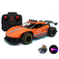 High Speed Racing Rechargeable Car With Light And Spray, Remote Control (RC) Vehicle Toy Car for Kids (rc_spraycar_6316_o) Orange image