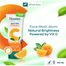 Himalaya Brightening Vitamin C Orange Face Wash-100ml image
