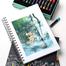 Himi Gouache 7X10 Inch 50 Sheets Mix Paper Pad- Bird image