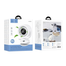 Hoco 3 In 1 Automatic Rotating Clip Fan Table Wall Mount 3600Mah Battery image