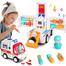 Hola A9997 Toy Ambulance Kids Early Learning Educational Plastic Role Play Ambulance Toys image