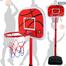 Hongdeng Basketball Play Set Toy for Kids 2 in 1 Adjustable Height 170 CM with Ball and Pumper image