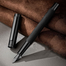 Hongdian 1861 Pro Medium Nib Max Metal Matte Black Forest Metal Matte Fountain image