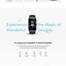 Honor Choice Moecen Band Smart Watch - Black Color image