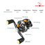 Hook And Hunt VS-200 Explosion Resistant Magnetic Drum Fishing Reel image