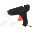Hot Melt Glue Gun With 10 Glue Stick Free Black image