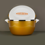 Hot Pot W/Lock 1000 Ml Gold 1 Pcs image