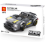 Wange 2870 Hot Selling Racing Car Building Block Set Educational Supercar Toy Lego Supercar 174 Pcs image