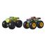 Hot Wheels Monster Trucks 1:64 Scale Demolition Doubles 2-Pack Random One image