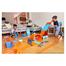Hot Wheels Toy Car Track Set 2 Cars in 1:64 Scale image